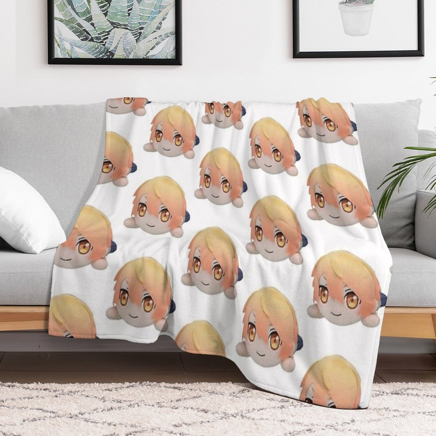 Tsukasa Tenma Plush Throw Blanket