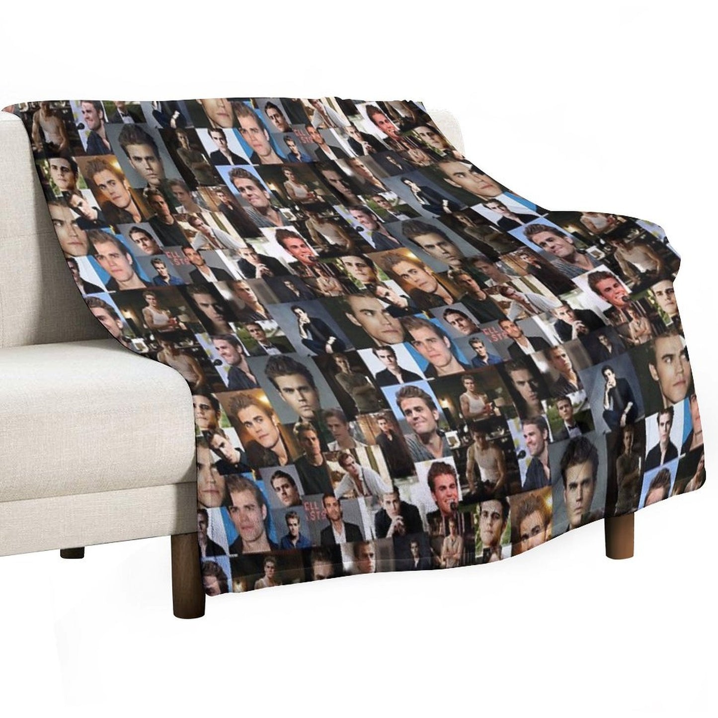 Paul Wesley Throw Blanket