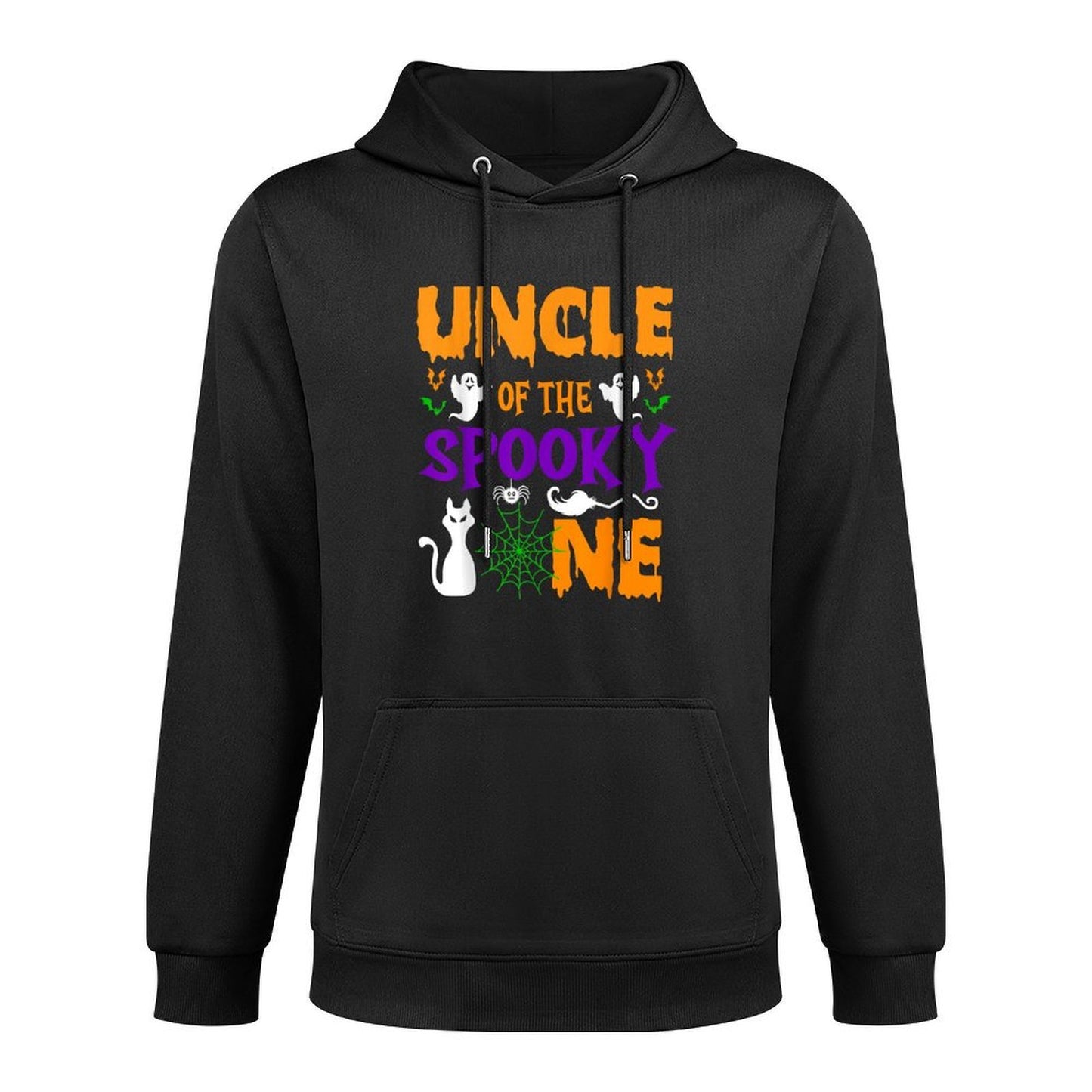Uncle Halloween 1st Birthday Uncle of The Spooky One Boy Moisture-Wicking Hoodie