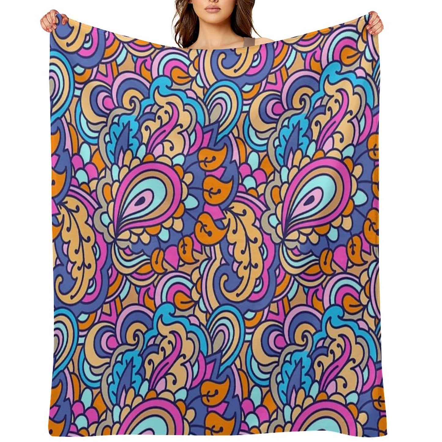 Abstract Pattern 3 Throw Blanket