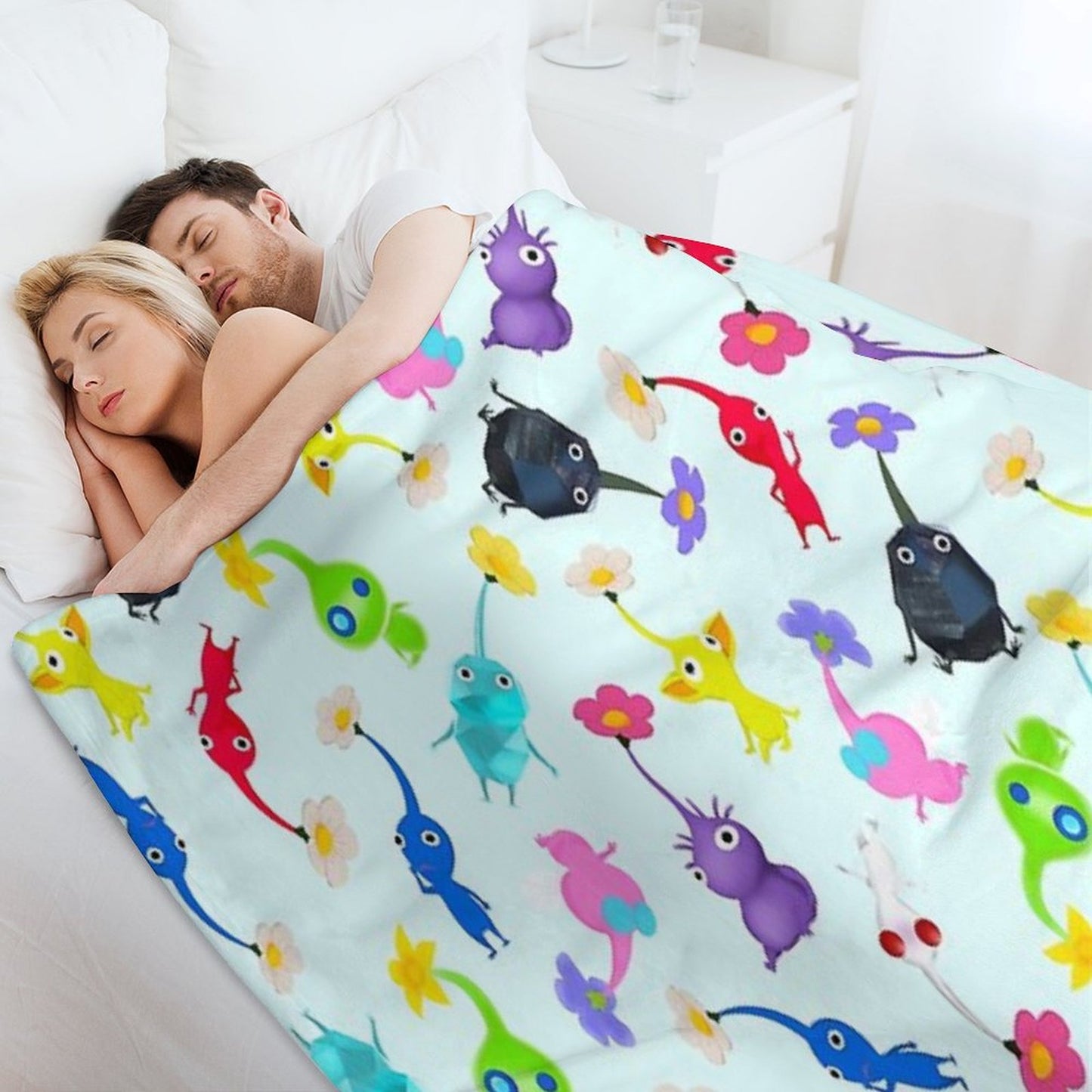 ALL Pikmin Throw Blanket