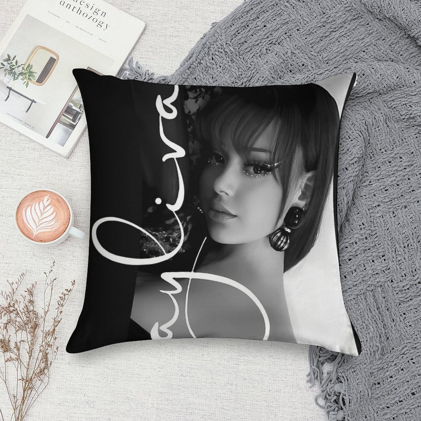 Ayliva Soft Multiple Sizes Throw Pillow