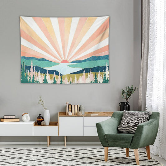 Summer Sunset Tapestry