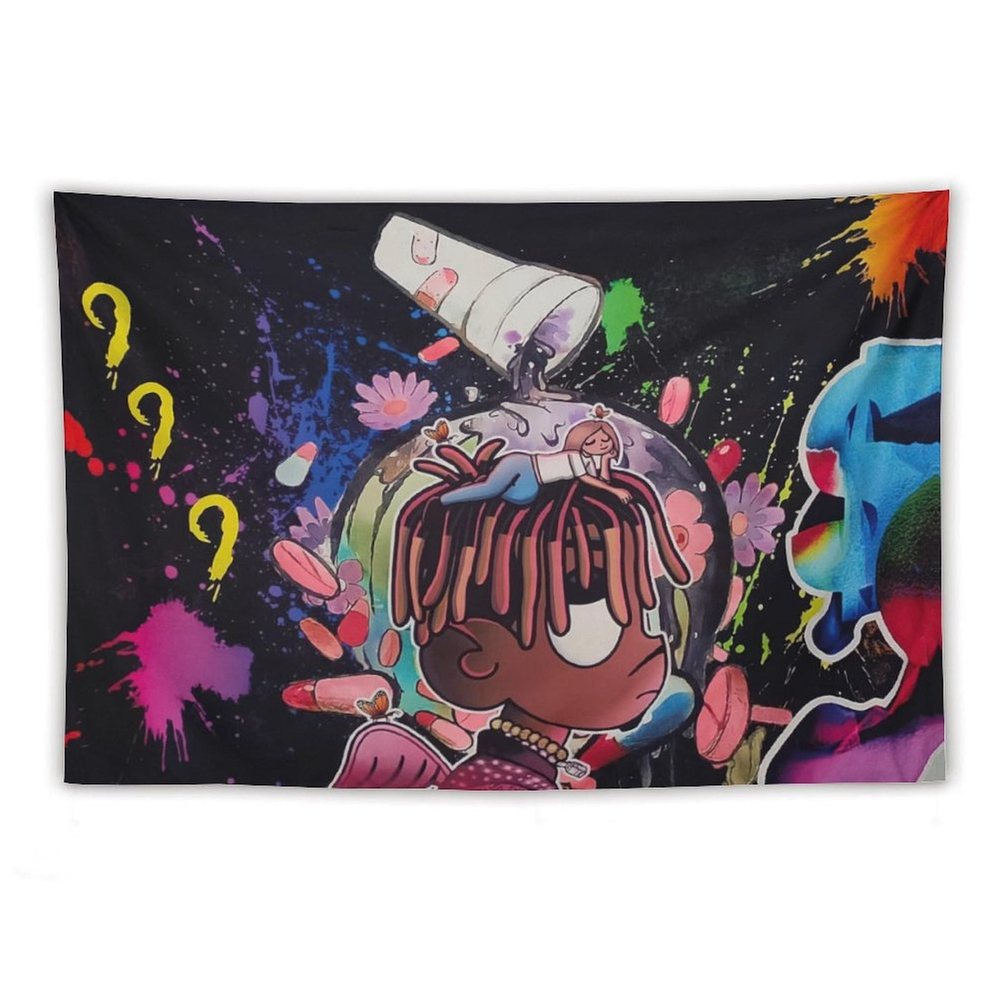 Music Rap Star Tapestry