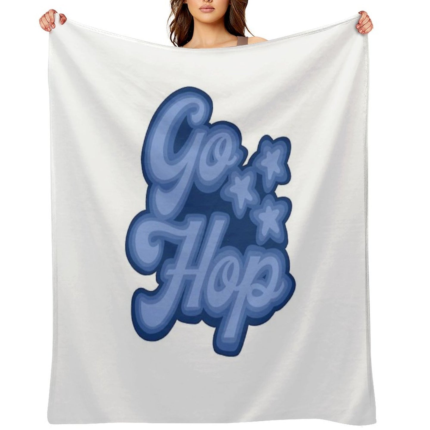GO HOP Johns Hopkins Design Throw Blanket