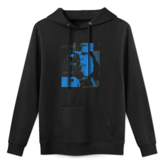 Official Billie Eilish HIT ME HARD AND SOFT Blue Photo Machine Washable Hoodie