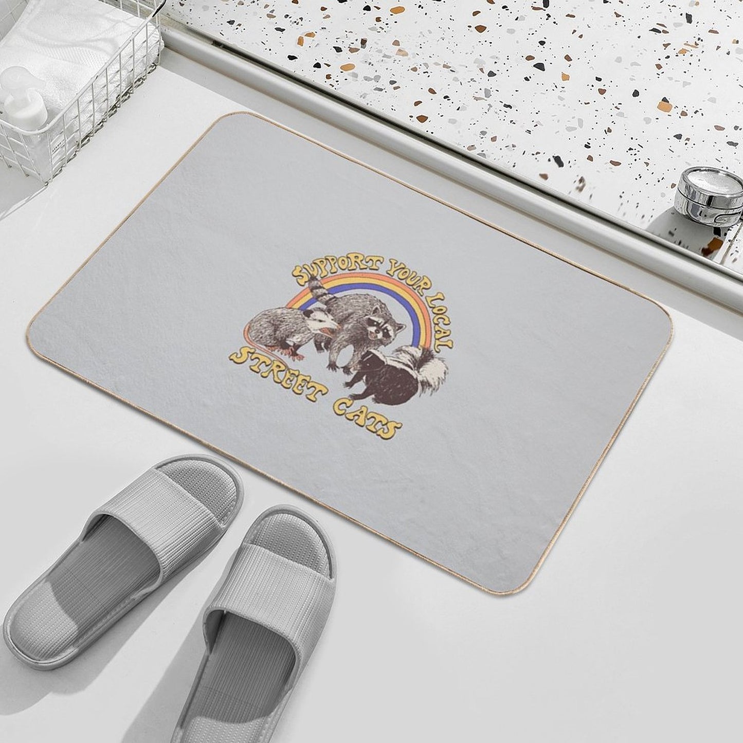 Street Cats Bath Mat
