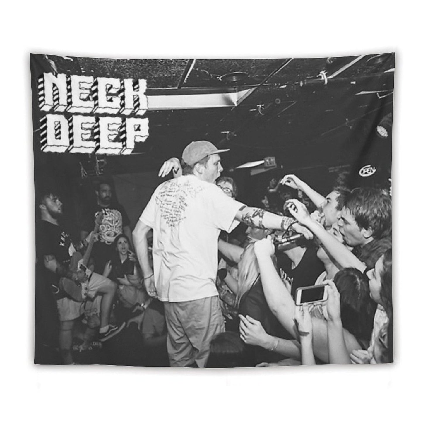 Neck Deep Live Tapestry