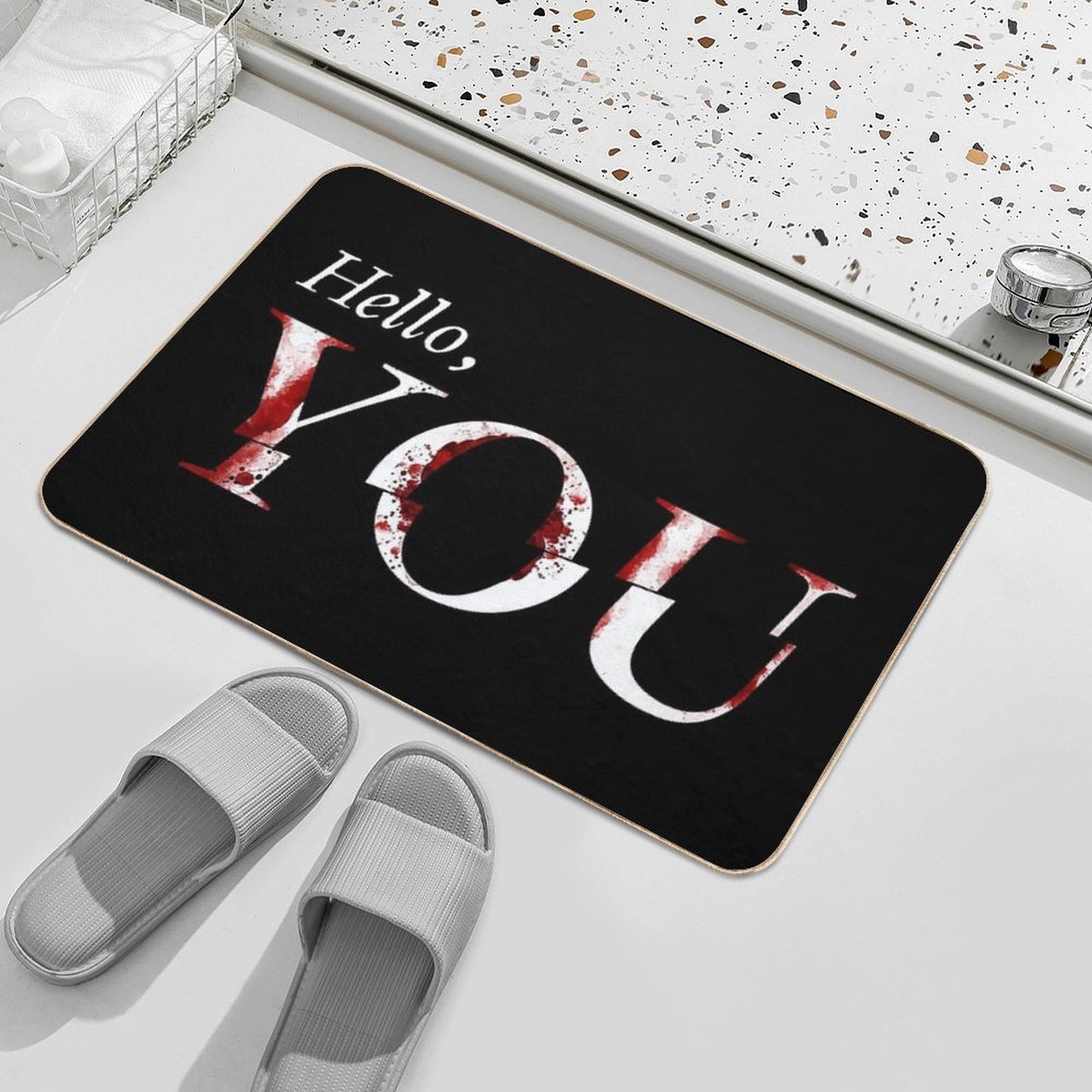 Hello, You Bath Mat