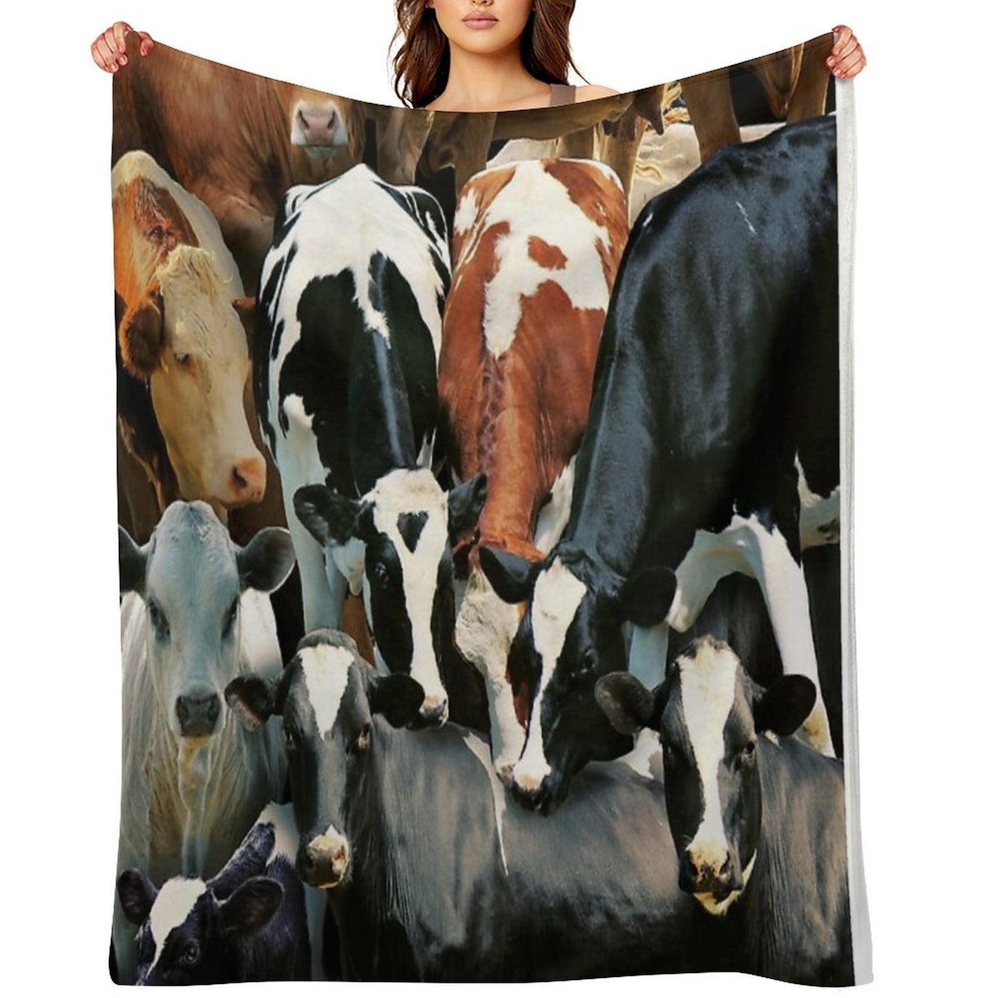 Cows Throw Blanket