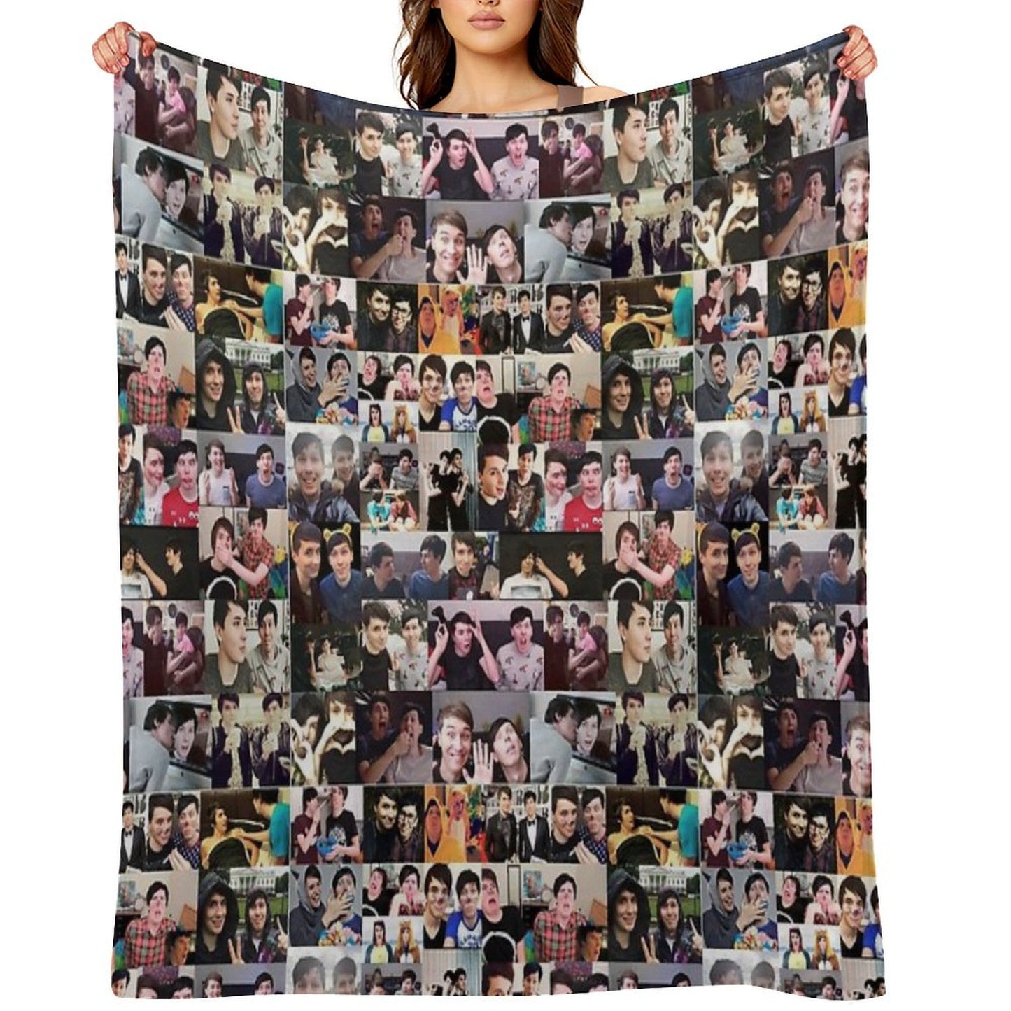 Dan And Phil! Throw Blanket