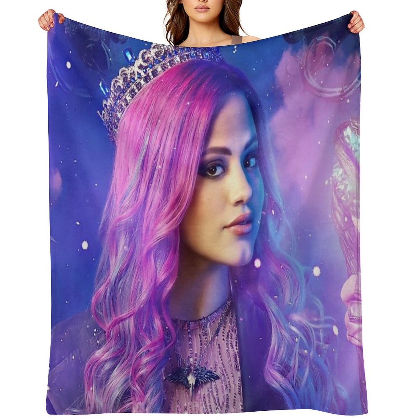 Audrey Descendants 3 Throw Blanket