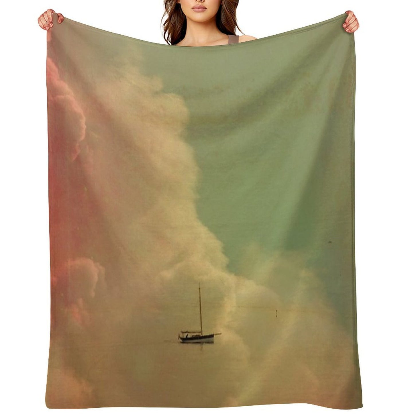 Once Upon A Time A Little Boat Throw Blanket