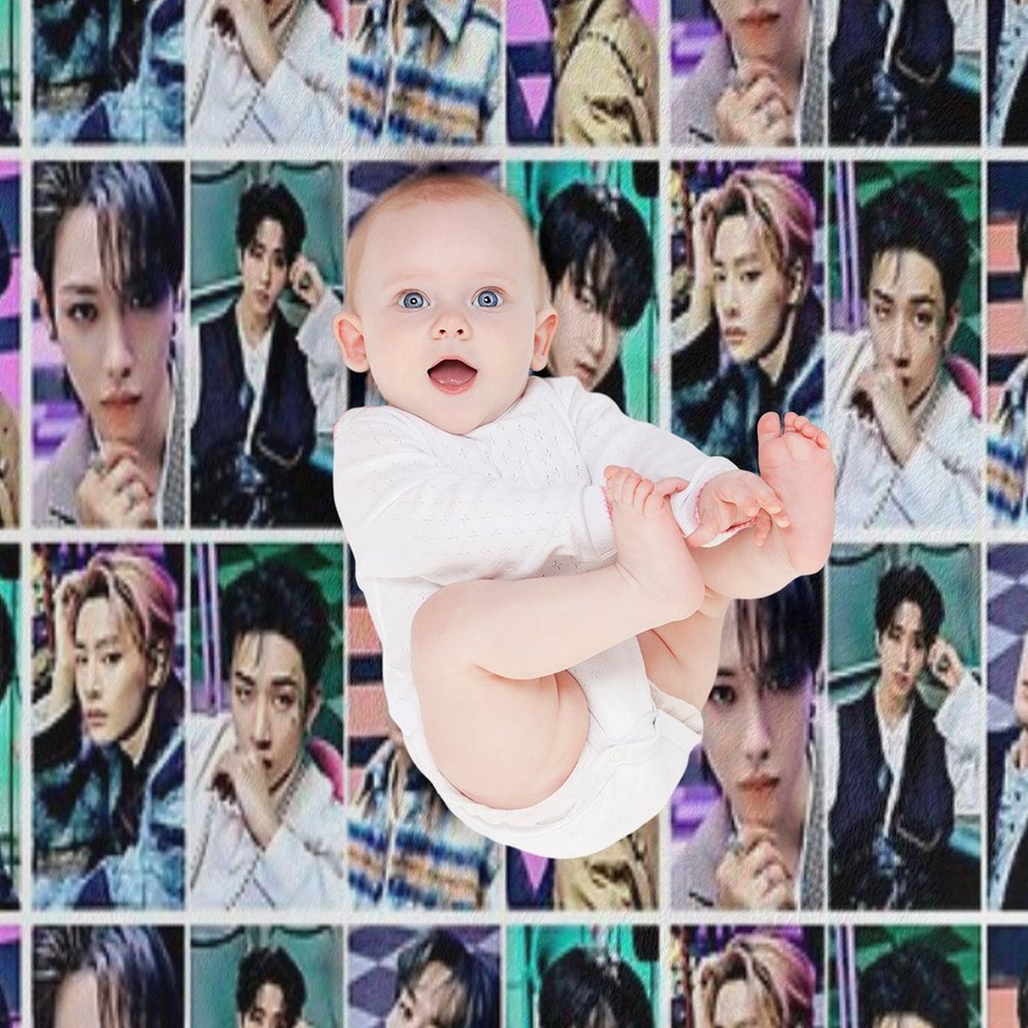 Stray Kids The Sound Skz Skzoo Stay Felix Bang Chan Hyunjin Lee Know Changbin I.N. Seungmin Han Throw Blanket