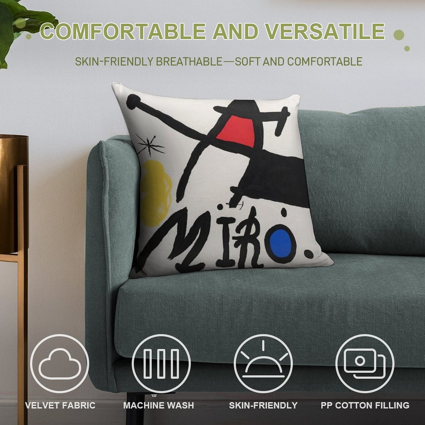 Miro 41 Soft Ultra-Soft Texture Throw Pillow