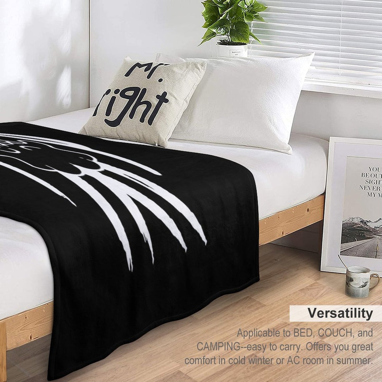 Twin Paranormal Merch Ghost Gang Throw Blanket