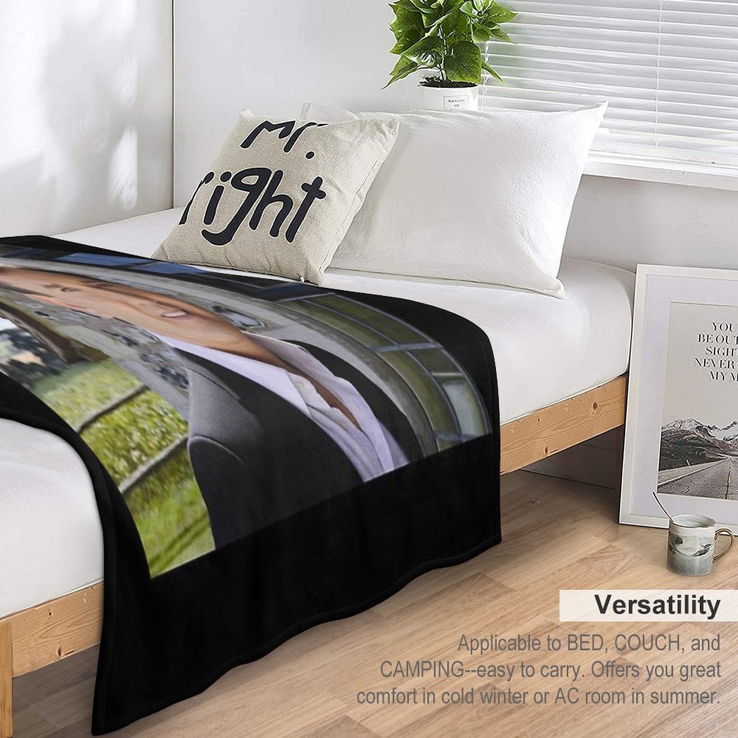 Daniel O'Donnell Peace in The Valley Throw Blanket