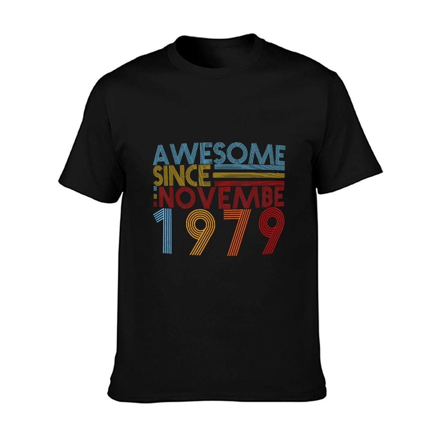 Nov 1979 40 Years Old 40th Birthday Gift For Men Women Kid Graphic-printed T-Shirt