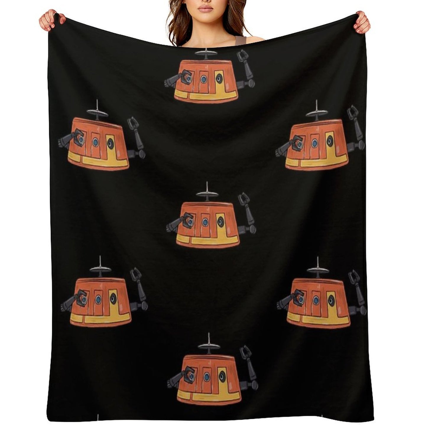 Chopper Throw Blanket
