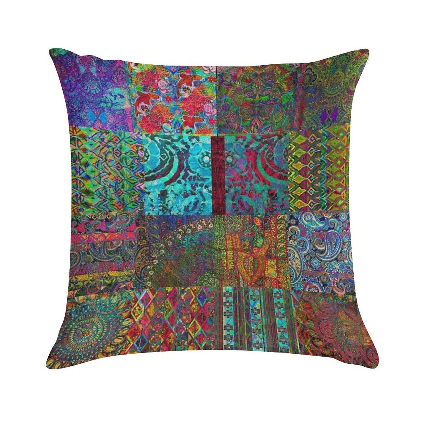 Bohemian Wonderland Soft Decorative Cover Throw Pillow