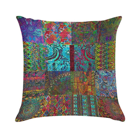 Bohemian Wonderland Soft Decorative Cover Throw Pillow