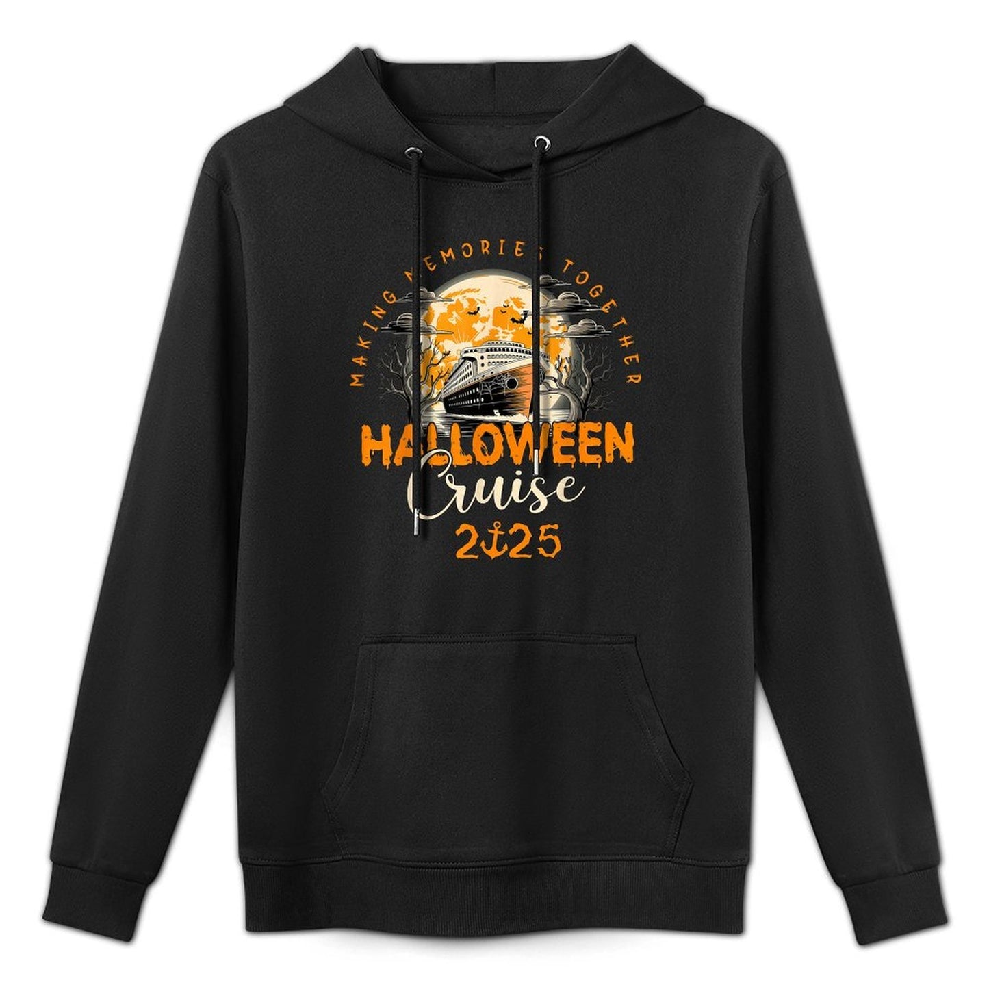 Making Memories Together Halloween Cruise Family Vacation Adjustable Hood Hoodie