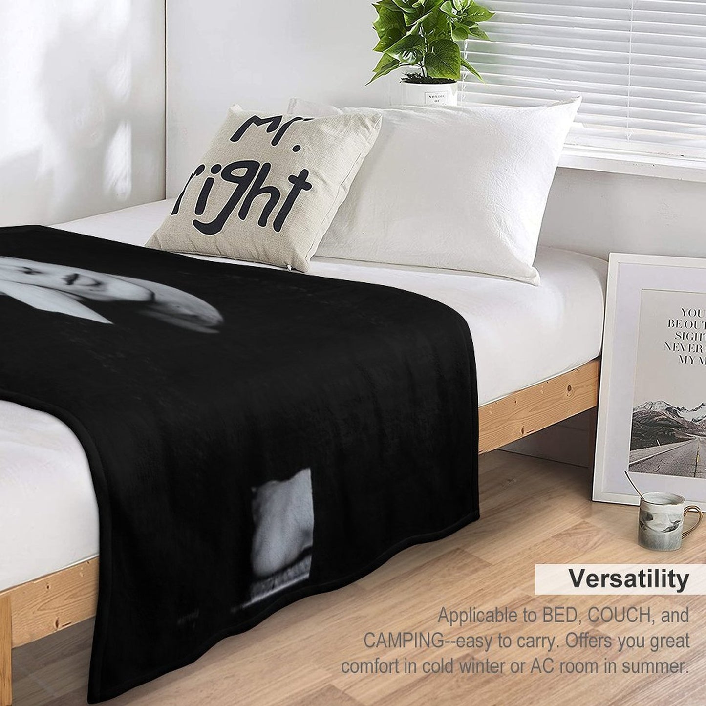 Timothee Chalamet Design Throw Blanket