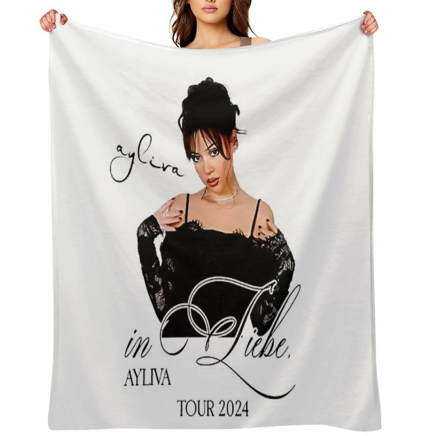 Ayliva In Liebe Tour 2024 Throw Blanket