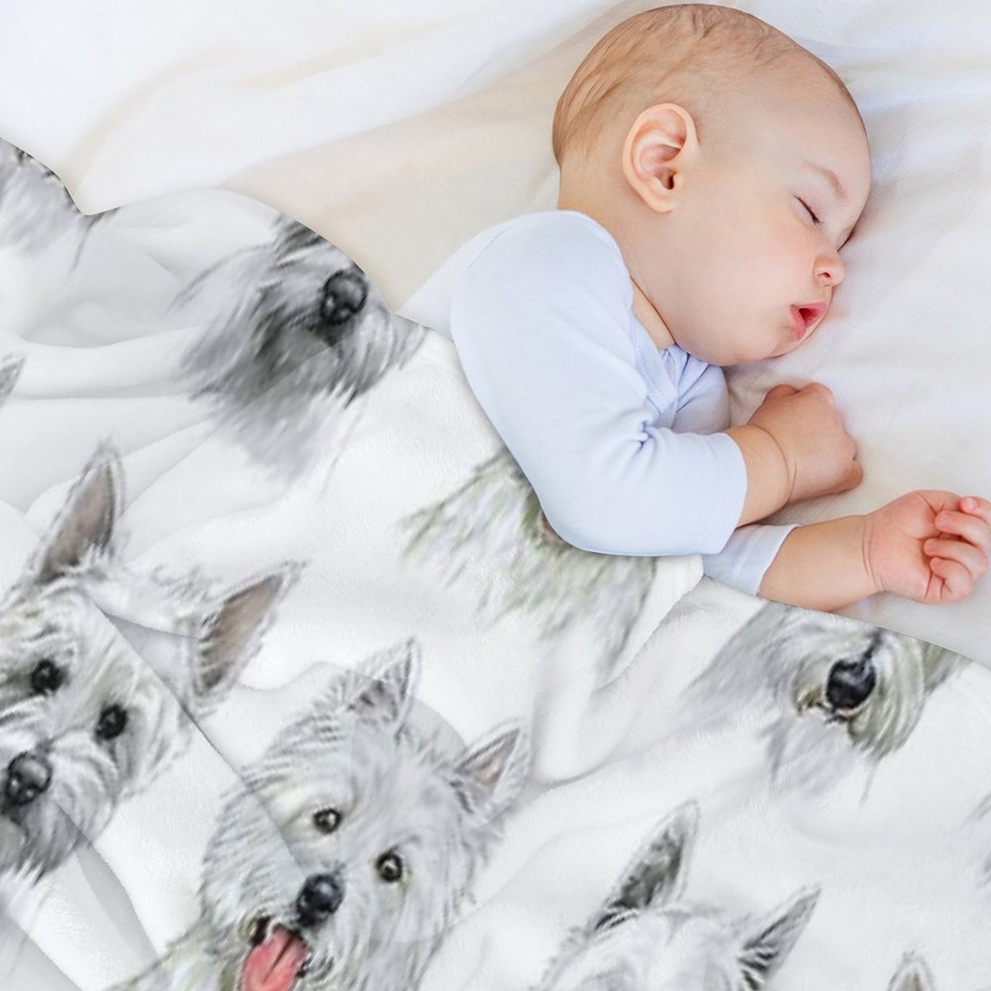 Westies Throw Blanket