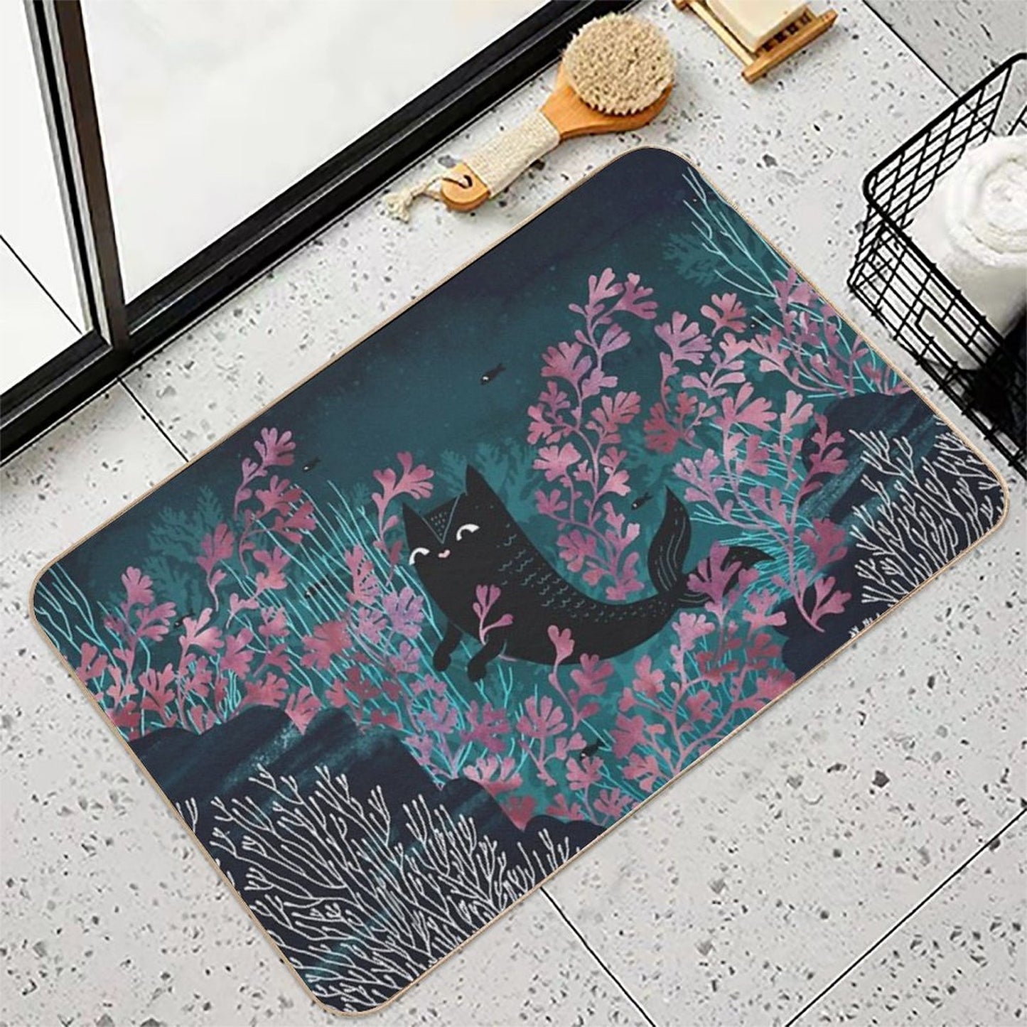 Undersea Bath Mat