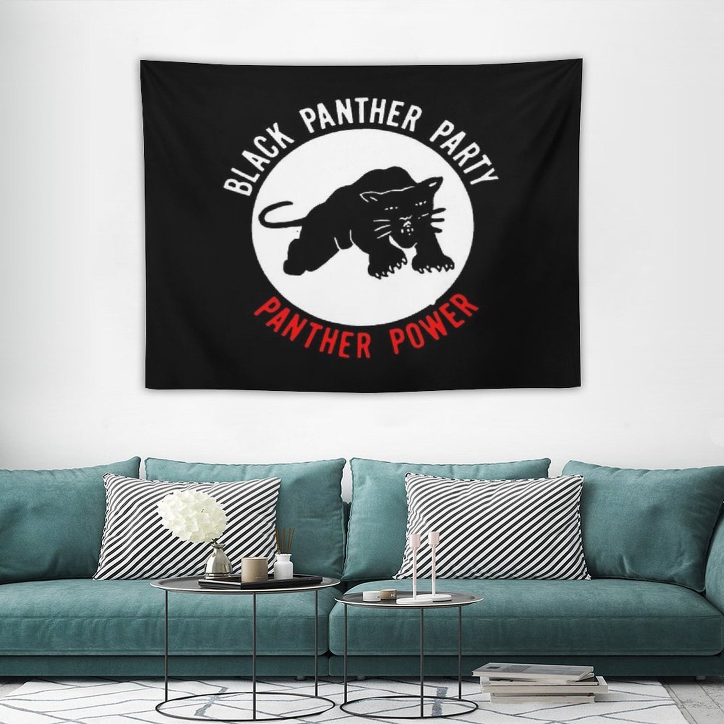 THE BLACK PANTHER PARTY Tapestry