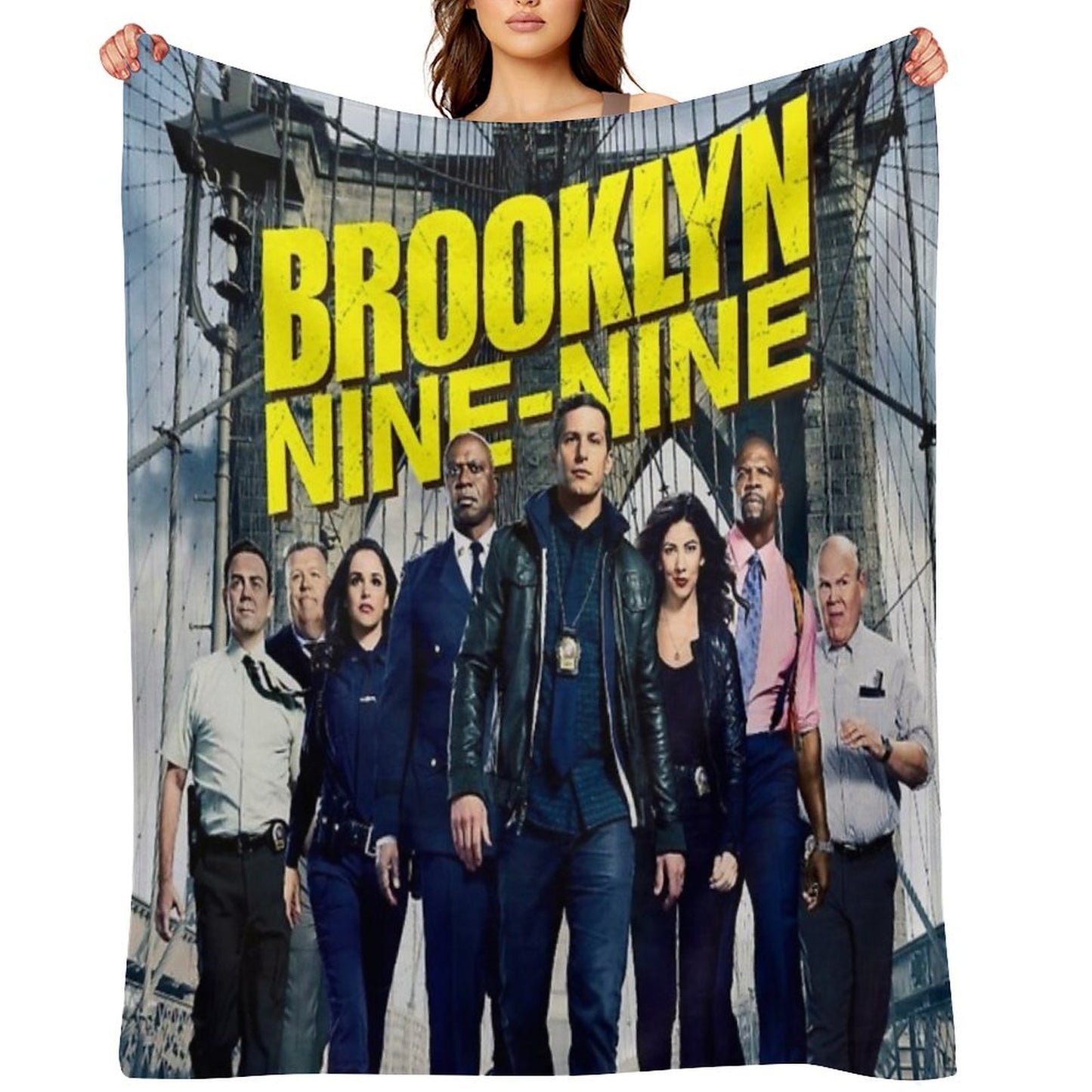 Brooklyn Nine Throw Blanket