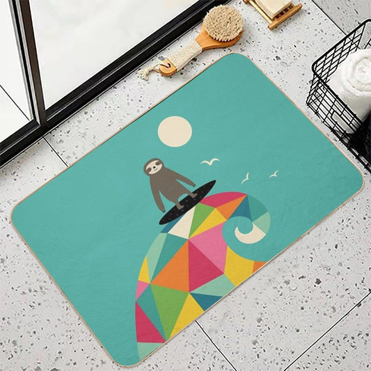 Surfs Up Bath Mat