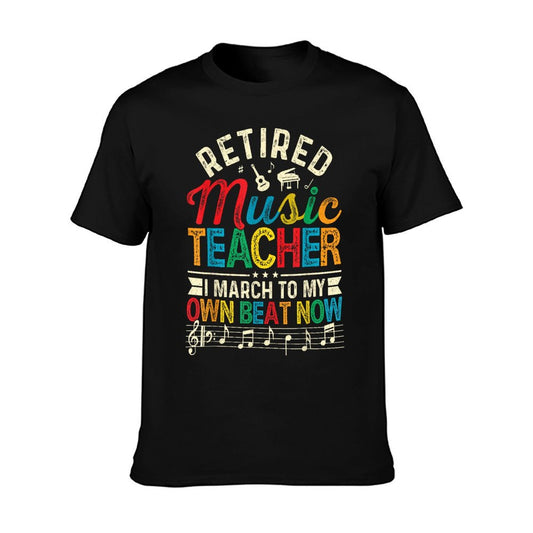 Funny Retired Music Teacher Gift Shirt Retirement Gift T-Shirt