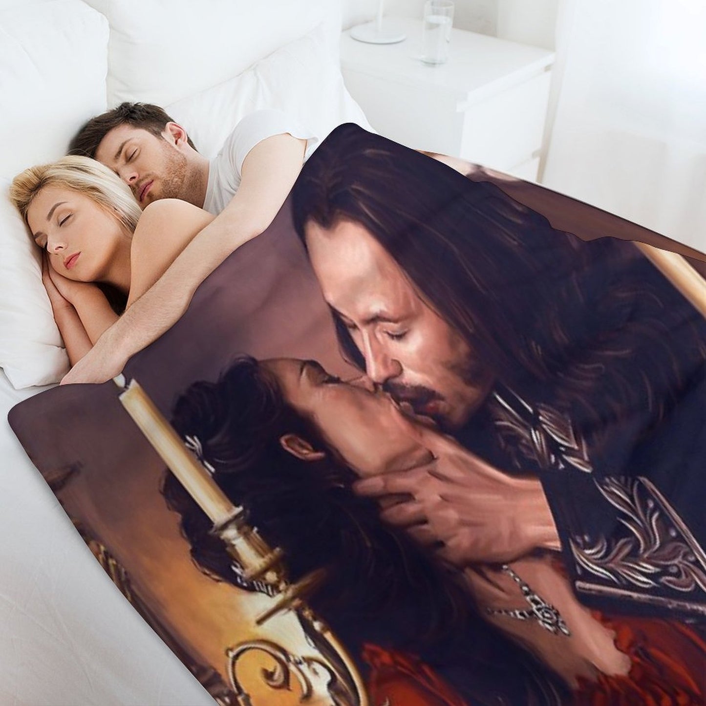 Dracula Throw Blanket