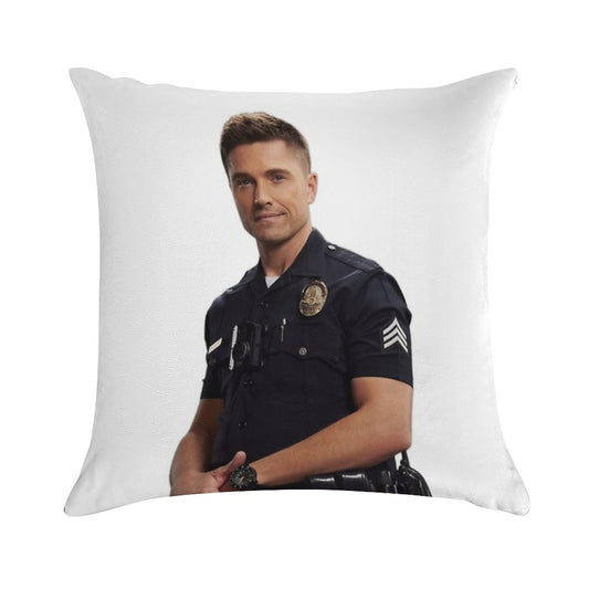 Tim Bradford Soft Shrink-Resistant Throw Pillow
