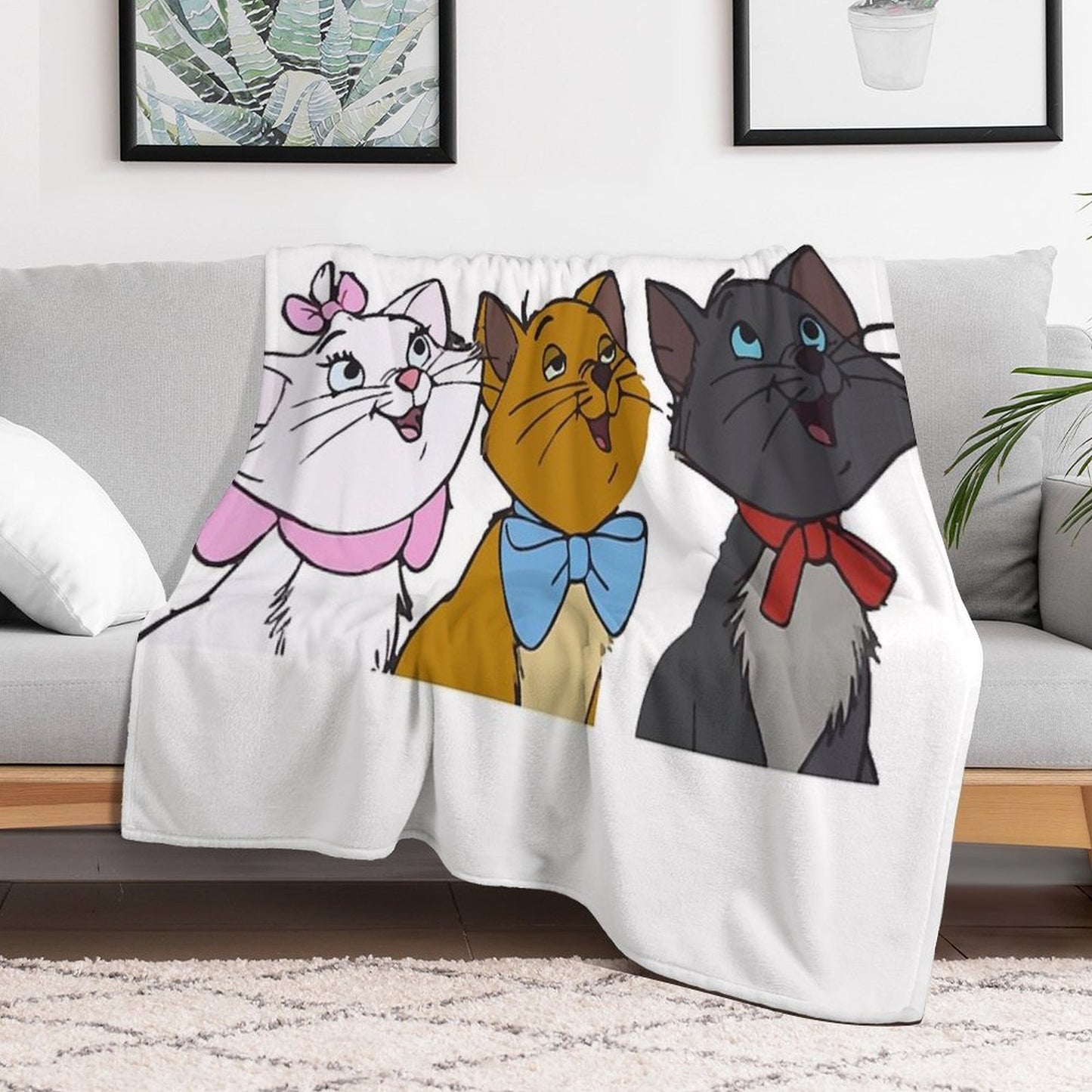 Aristocats Throw Blanket