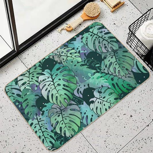 Monstera Monsters Bath Mat