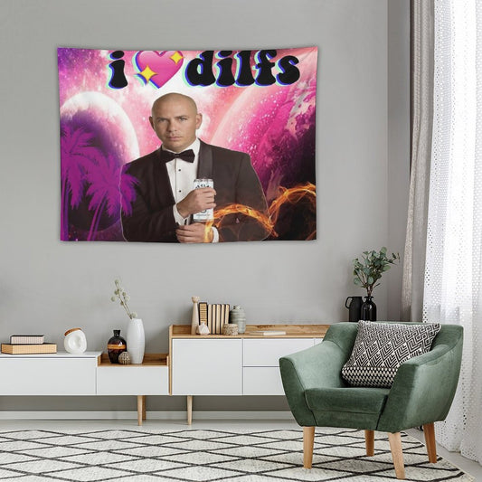 I Love Dilfs Tapestry