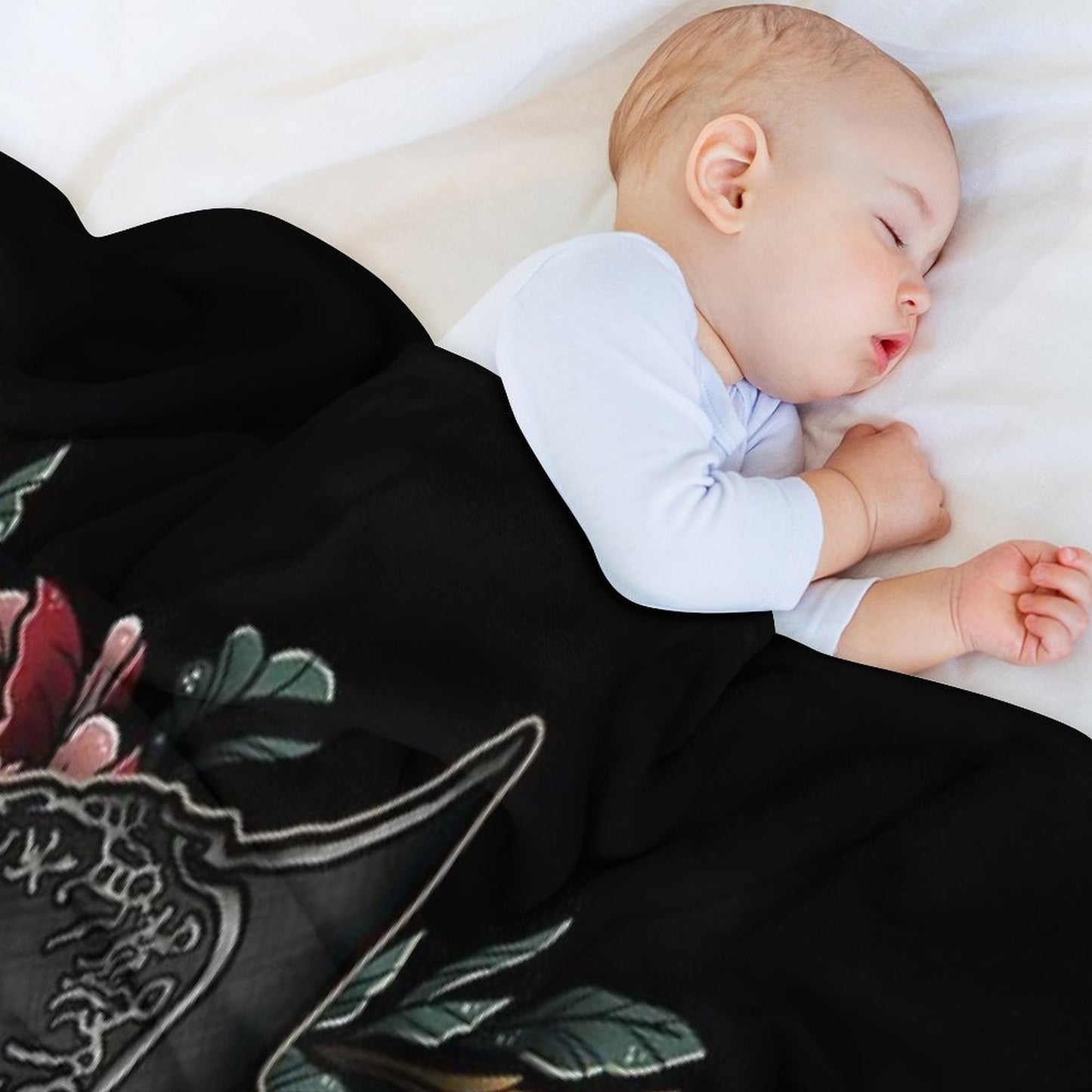 Astarion Vampire BF Throw Blanket