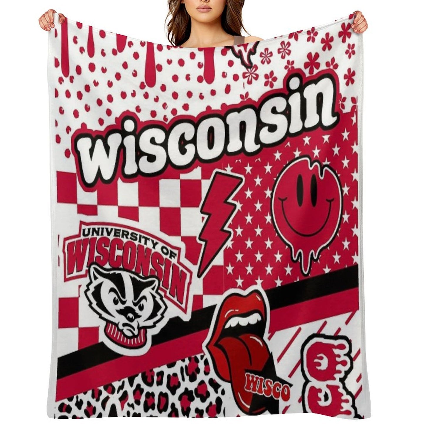Wisconsin Throw Blanket