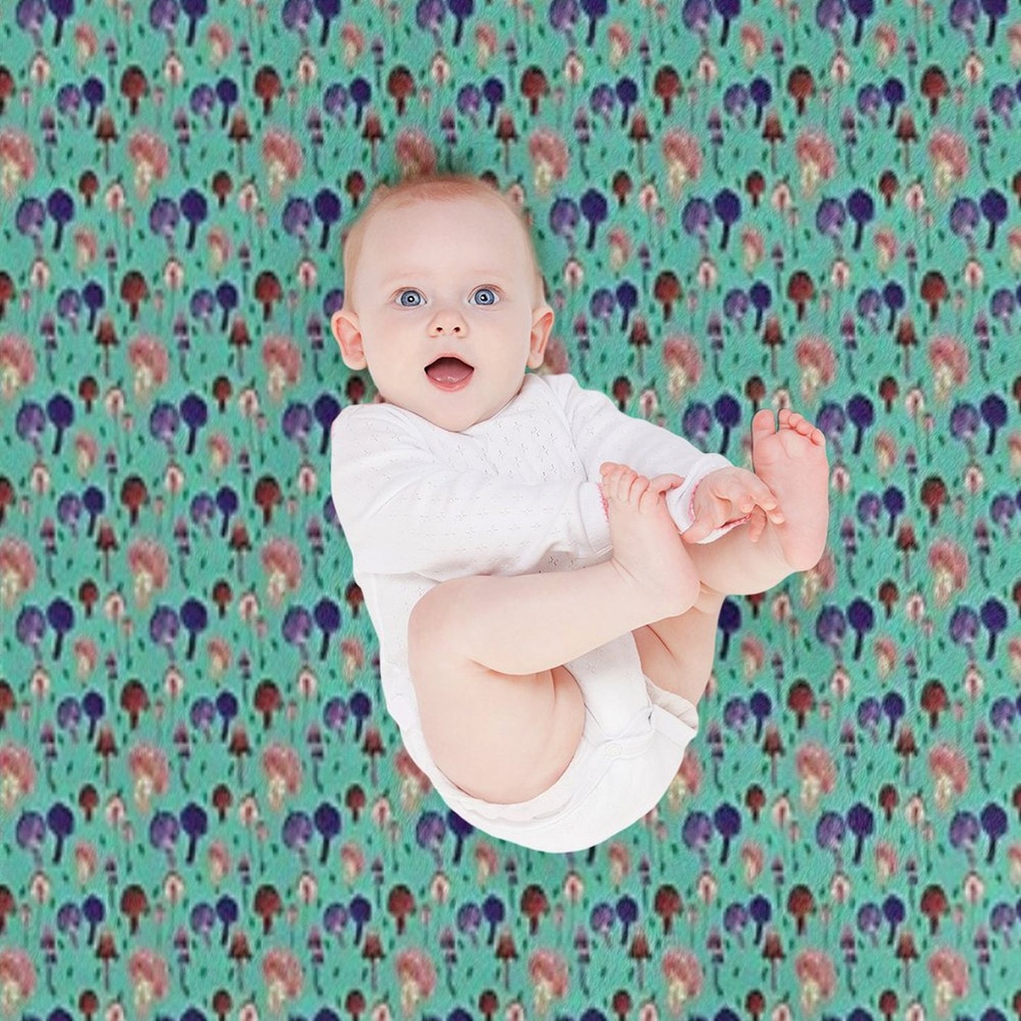 Fungus Schmungus Throw Blanket