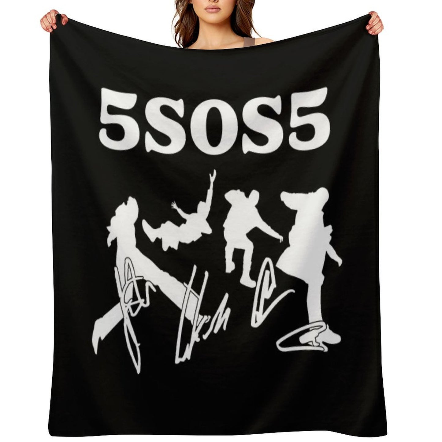 5sos Merch 5 Seconds Of Summer 5sos5 Throw Blanket