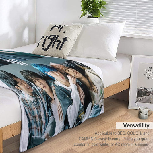 Winner Kpop Throw Blanket