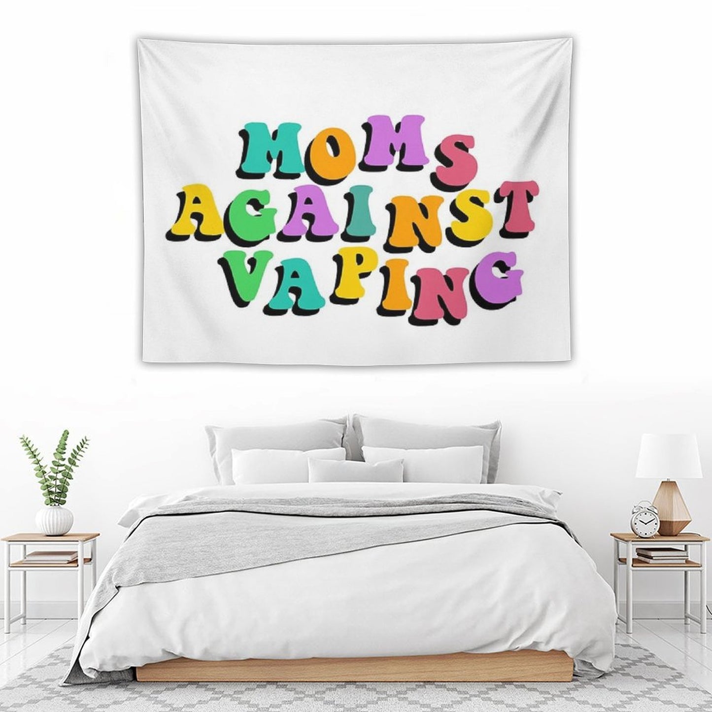 Moms Against Vaping Tapestry