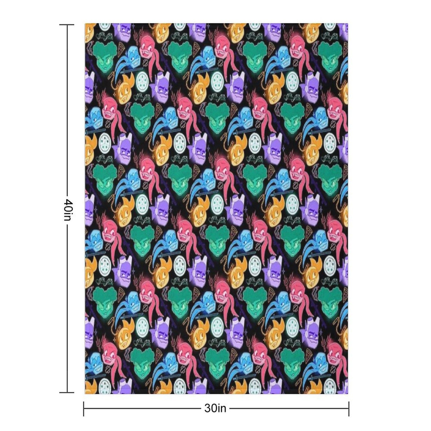 Turtle Power! Throw Blanket