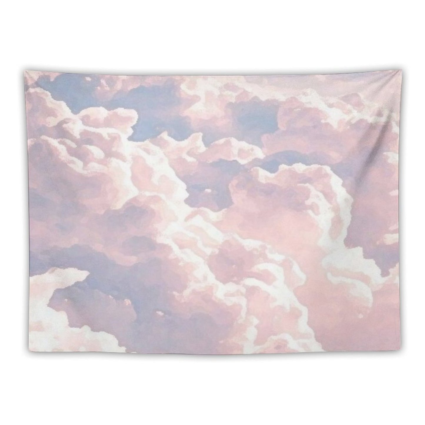 Pink Clouds Painting Tapestry