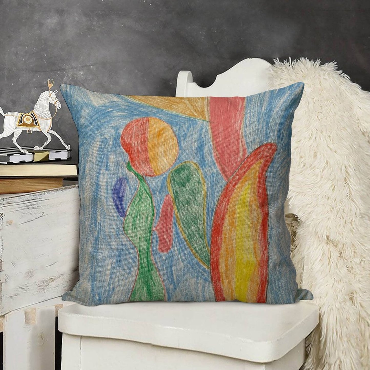 Leaf Leaf Mania Linen Throw Pillow Cover