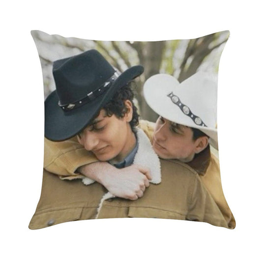 Slushy Noobz Brokeback Mountain Soft Bedroom Essential Throw Pillow