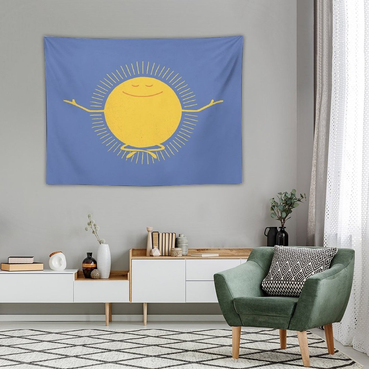 Sun Worshipper Tapestry